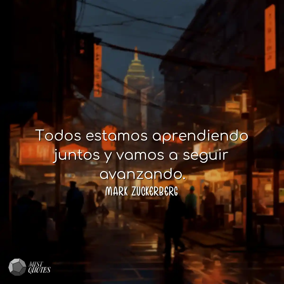 Todos estamos aprendiendo juntos y vamos a seguir 