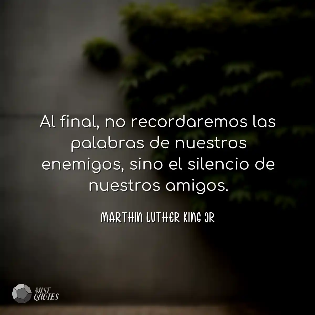 Al final, no recordaremos las palabras d