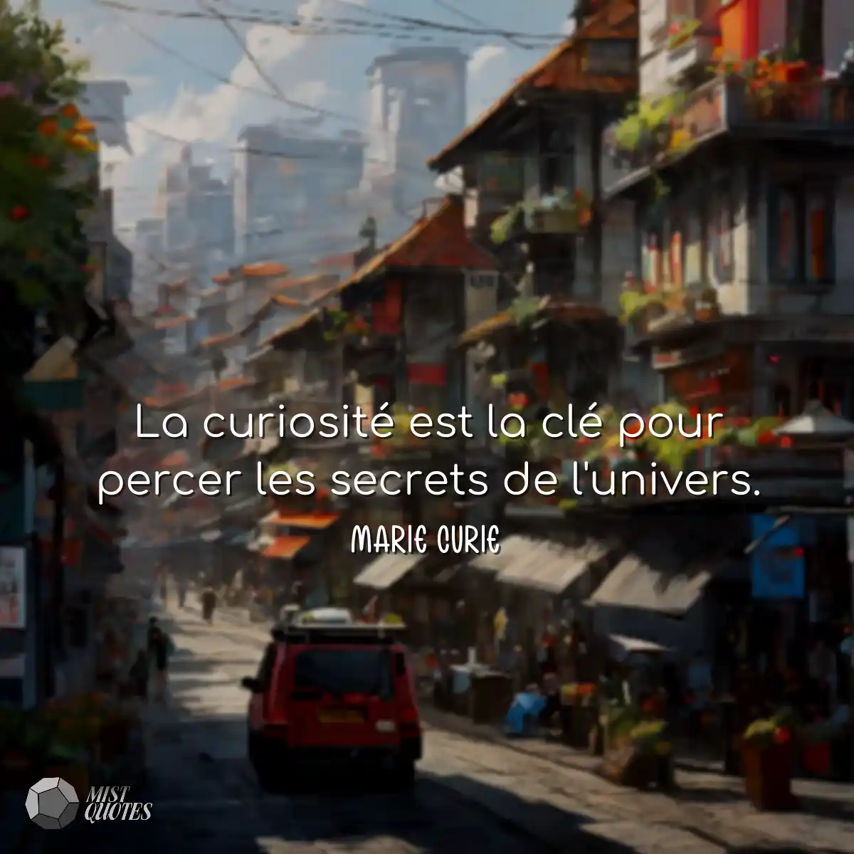 La curiosité est la clé pour percer les secrets de
