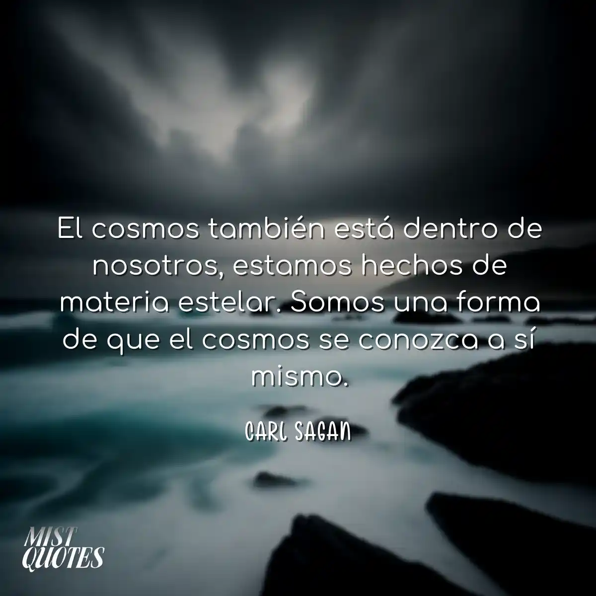 El cosmos también está dentro de nosot