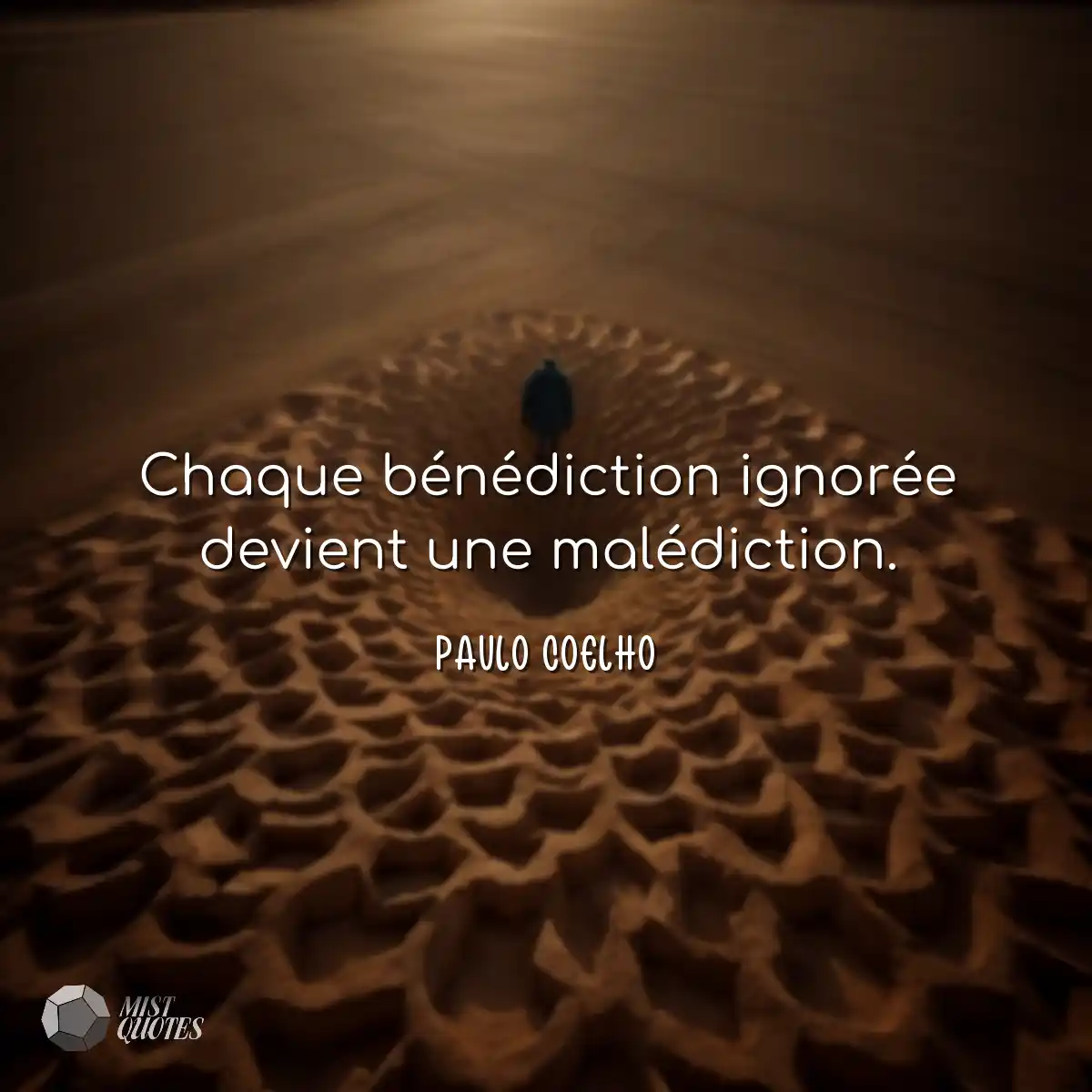 Chaque bénédiction ignorée devient une malédiction