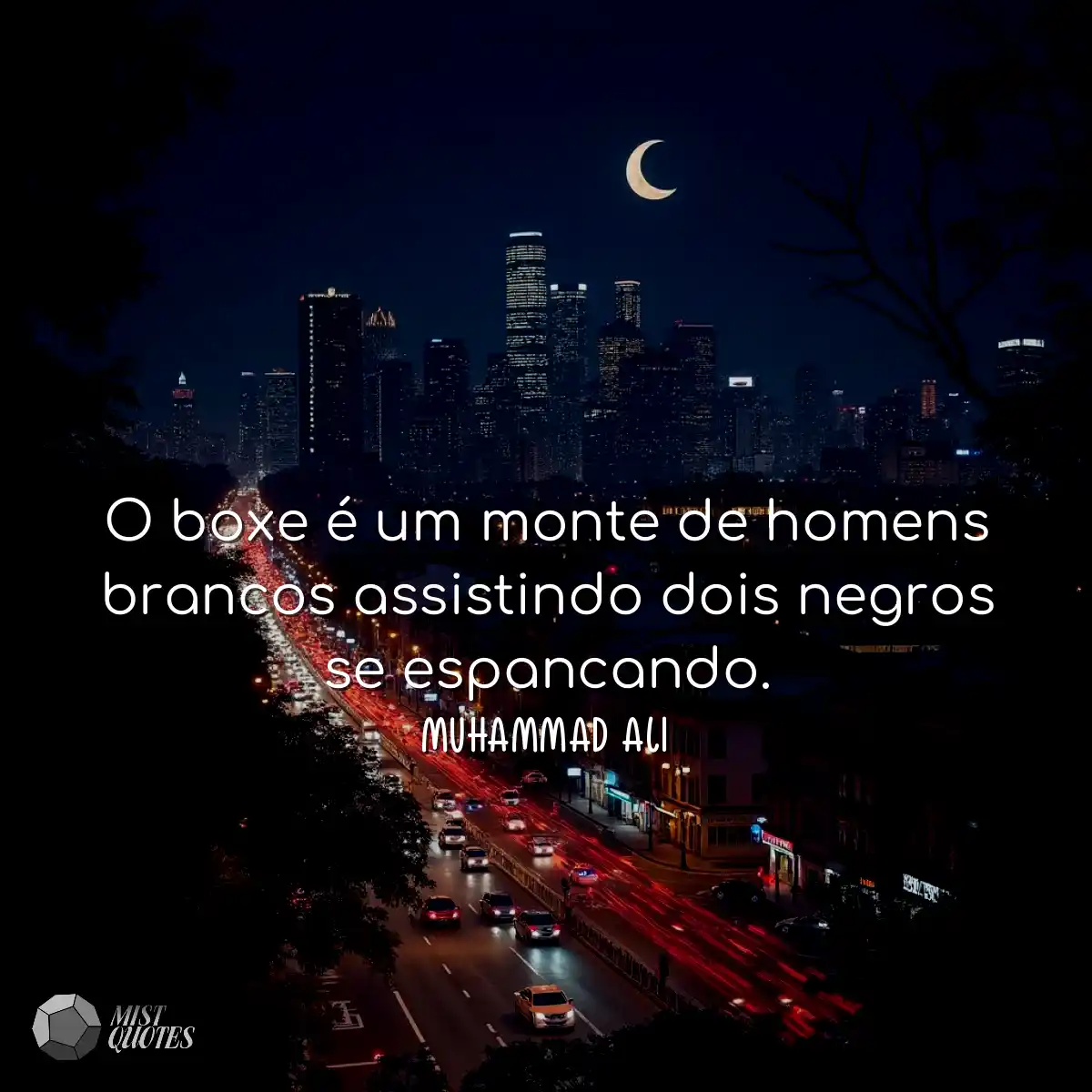 O boxe é um monte de homens brancos assistindo doi