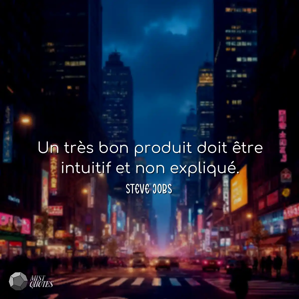 Un très bon produit doit être intuitif et non expl