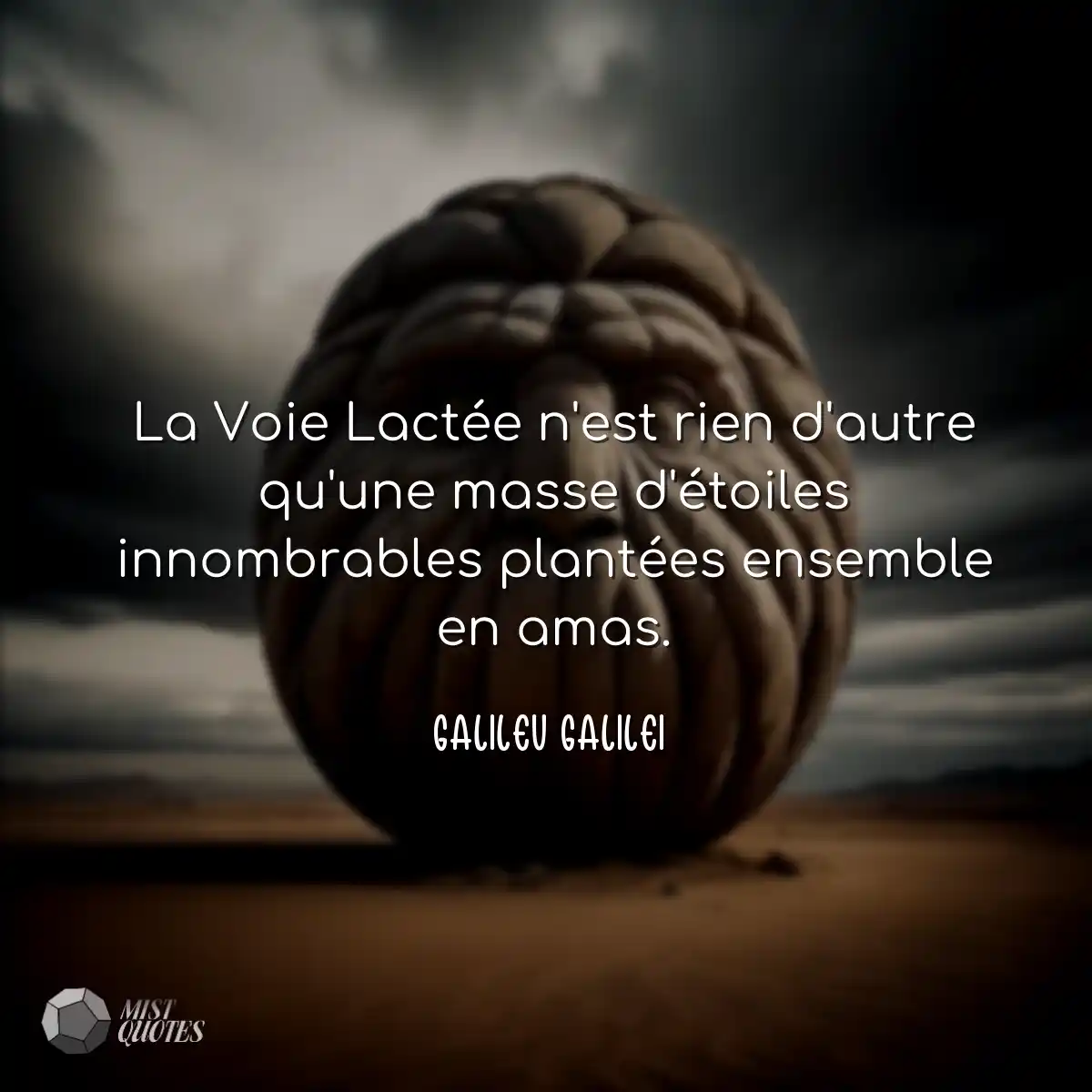La Voie Lactée n'est rien d'autre qu'une masse d'é