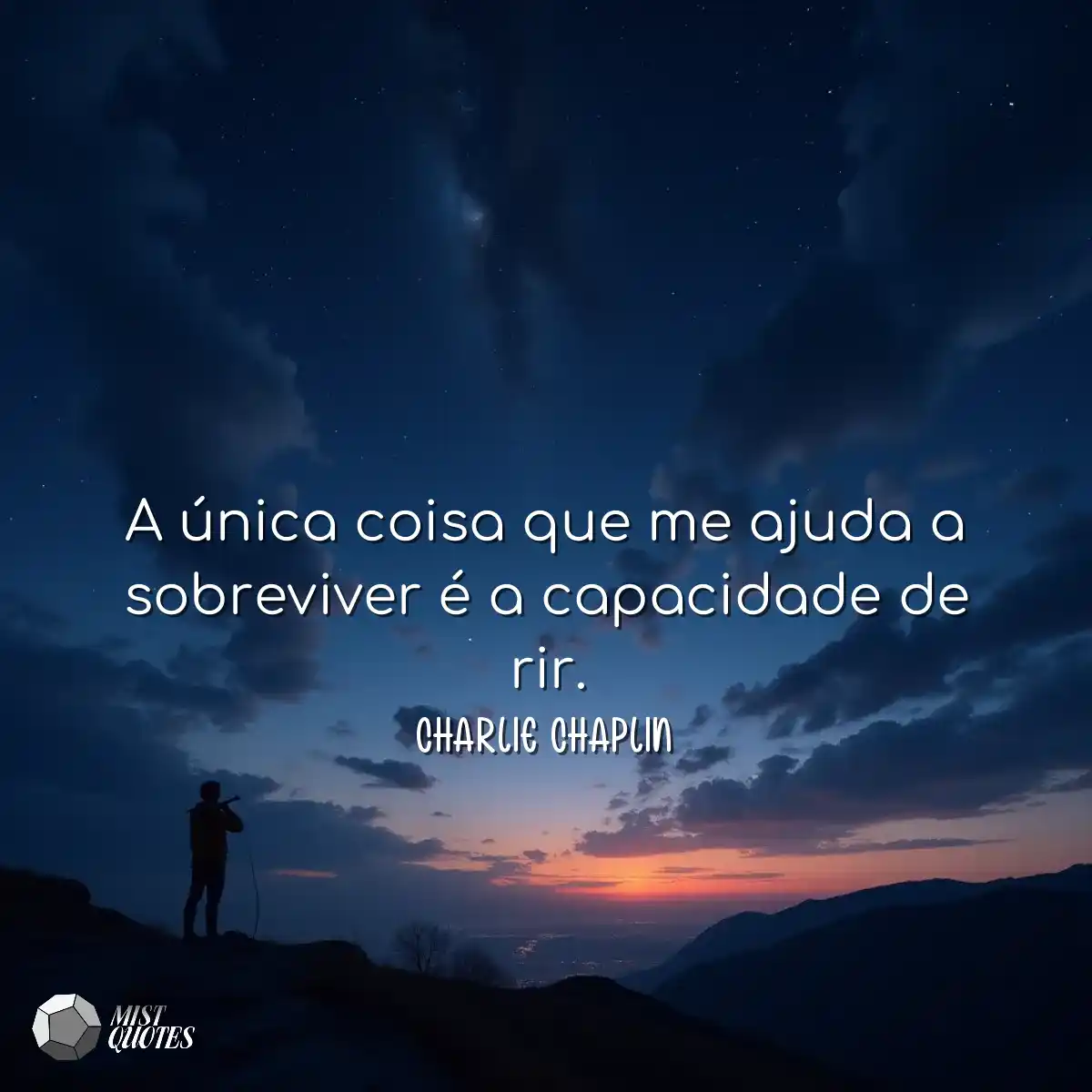 A única coisa que me ajuda a sobreviver é a capaci