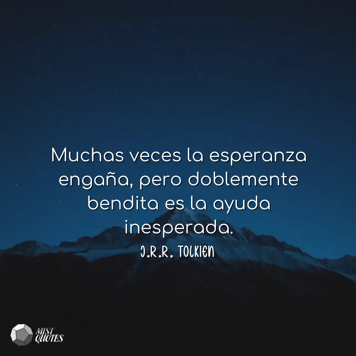 Muchas veces la esperanza engaña, pero 