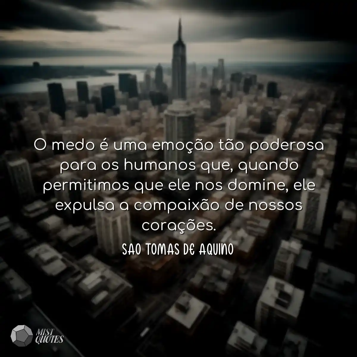 O medo é uma emoção tão poderosa para os humanos q