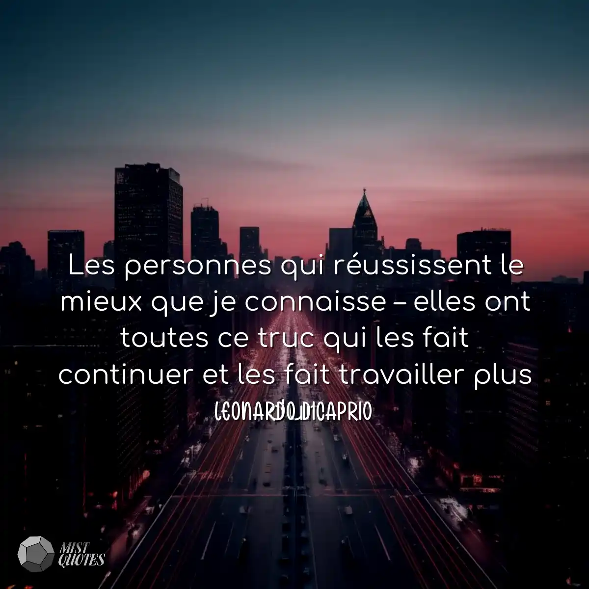 Les personnes qui réussissent le mieux 