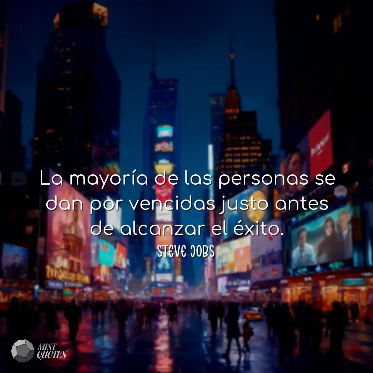 La mayoría de las personas se dan por v