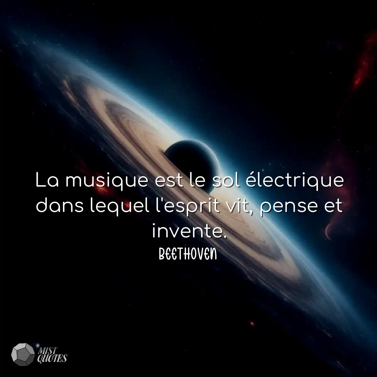 La musique est le sol électrique dans l