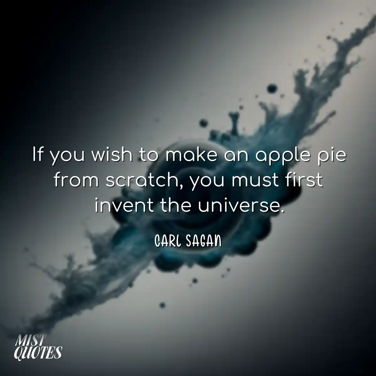 If you wish to make an apple pie from sc