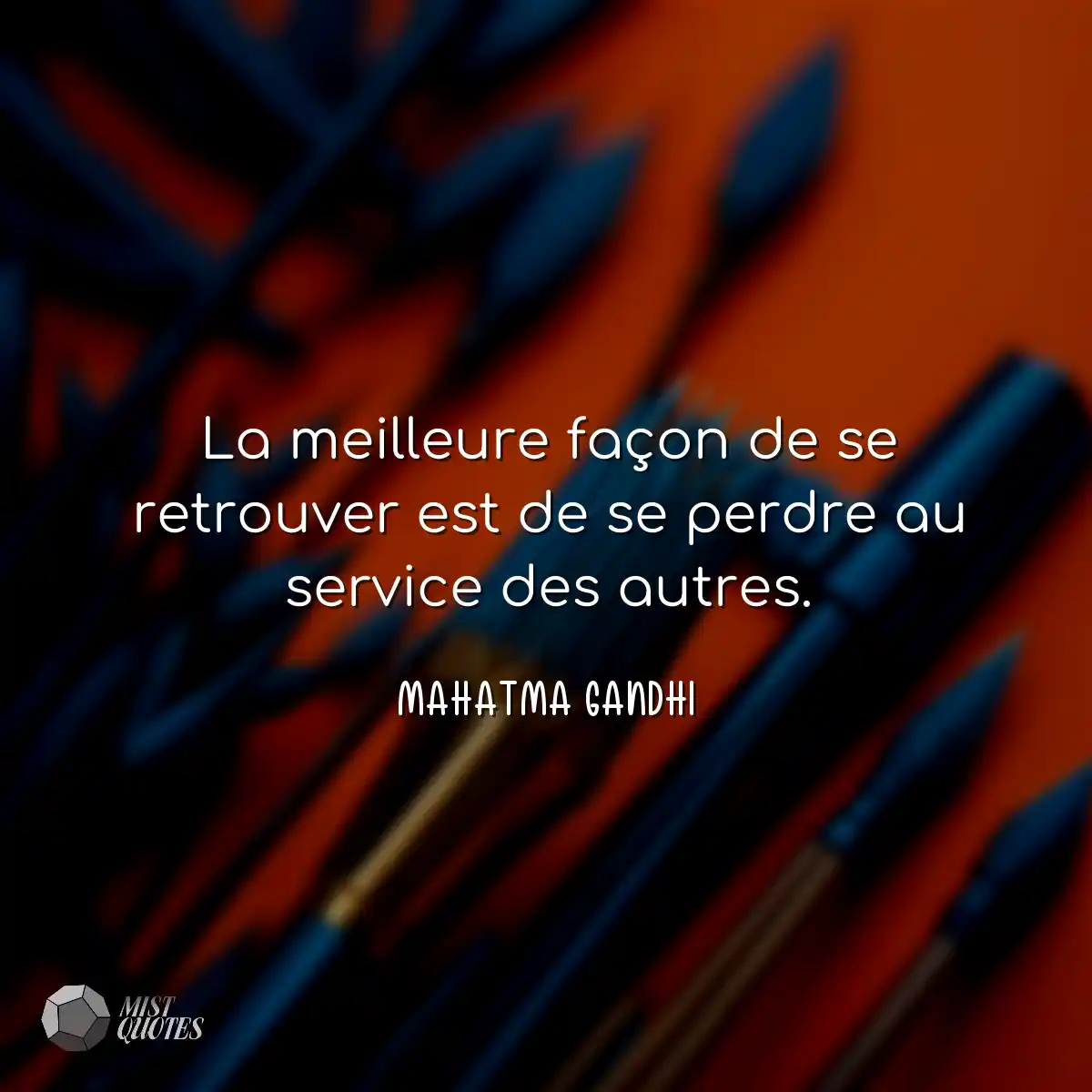 La meilleure façon de se retrouver est de se perdr