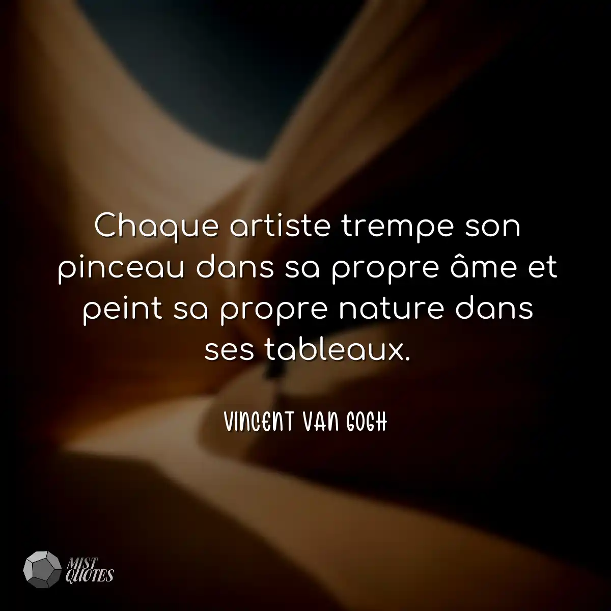 Chaque artiste trempe son pinceau dans s