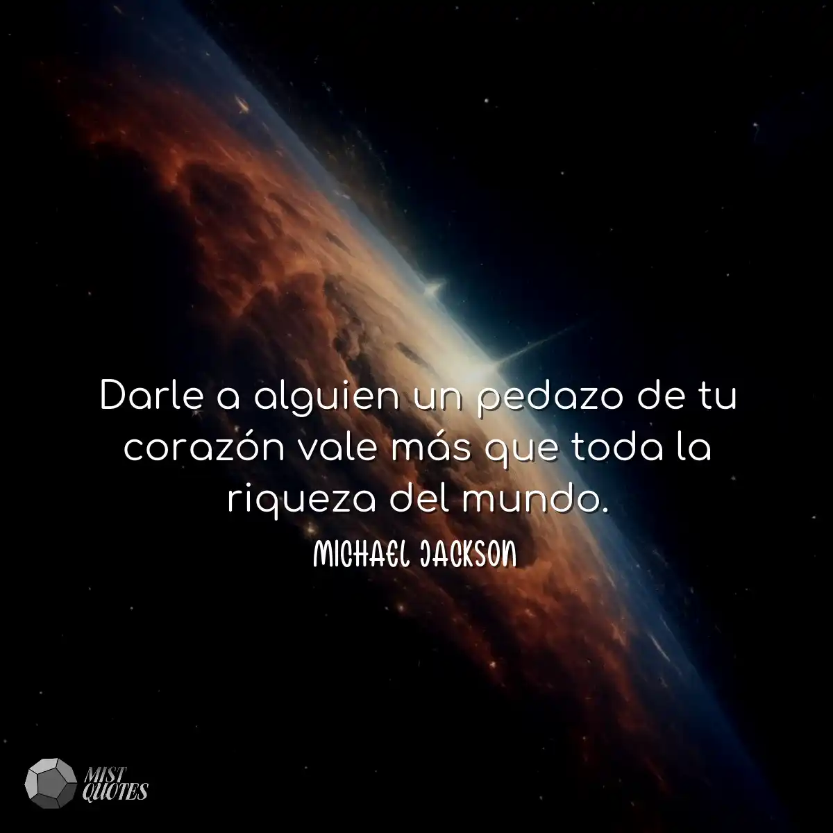 Darle a alguien un pedazo de tu corazón vale más q
