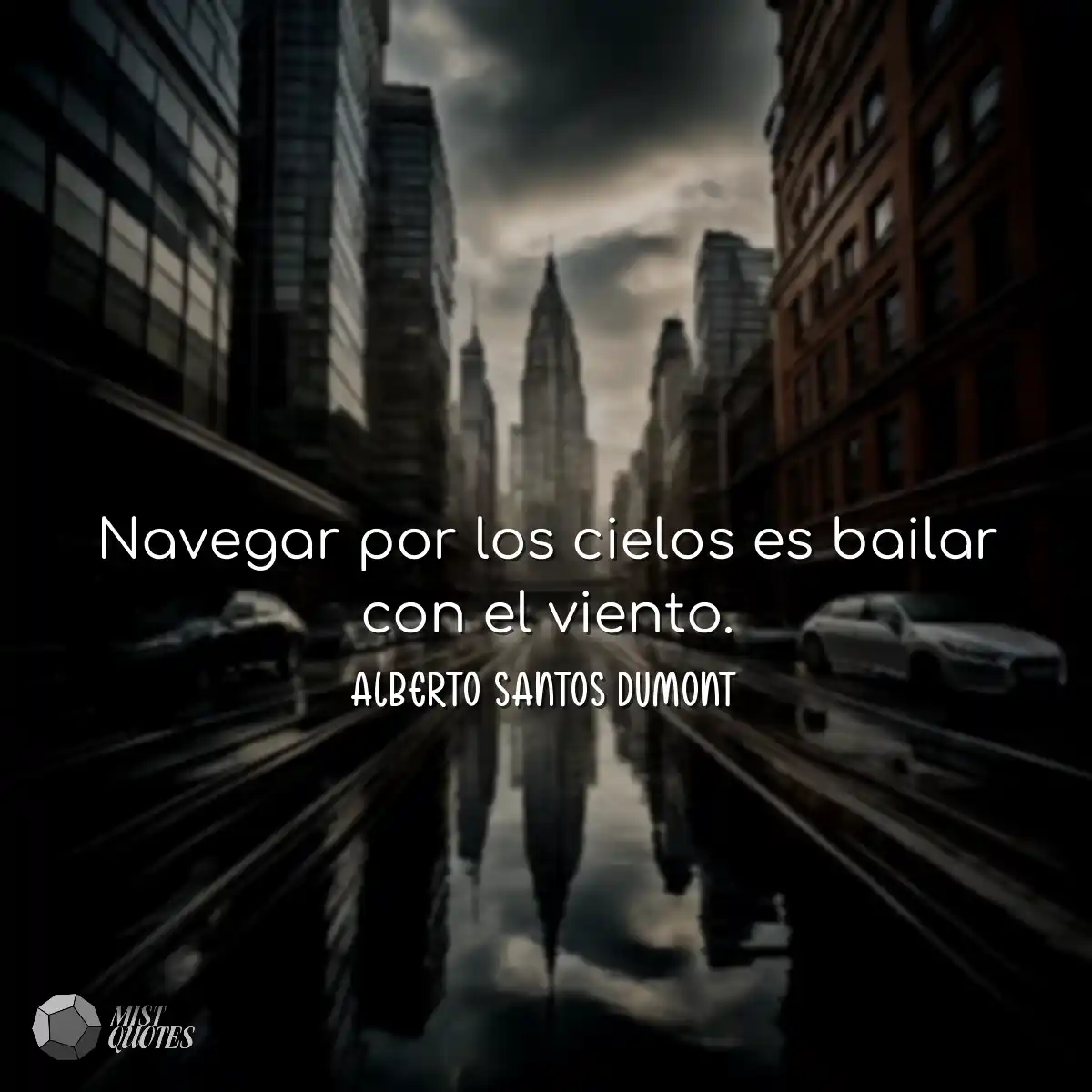 Navegar por los cielos es bailar con el viento.