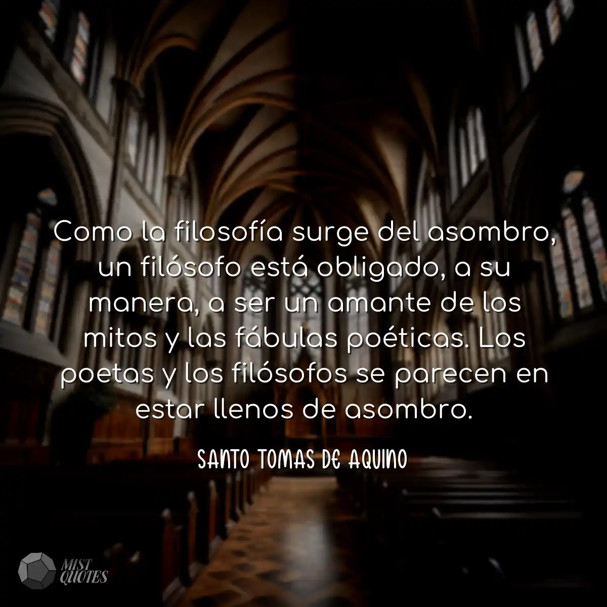 Como la filosofía surge del asombro, un filósofo e