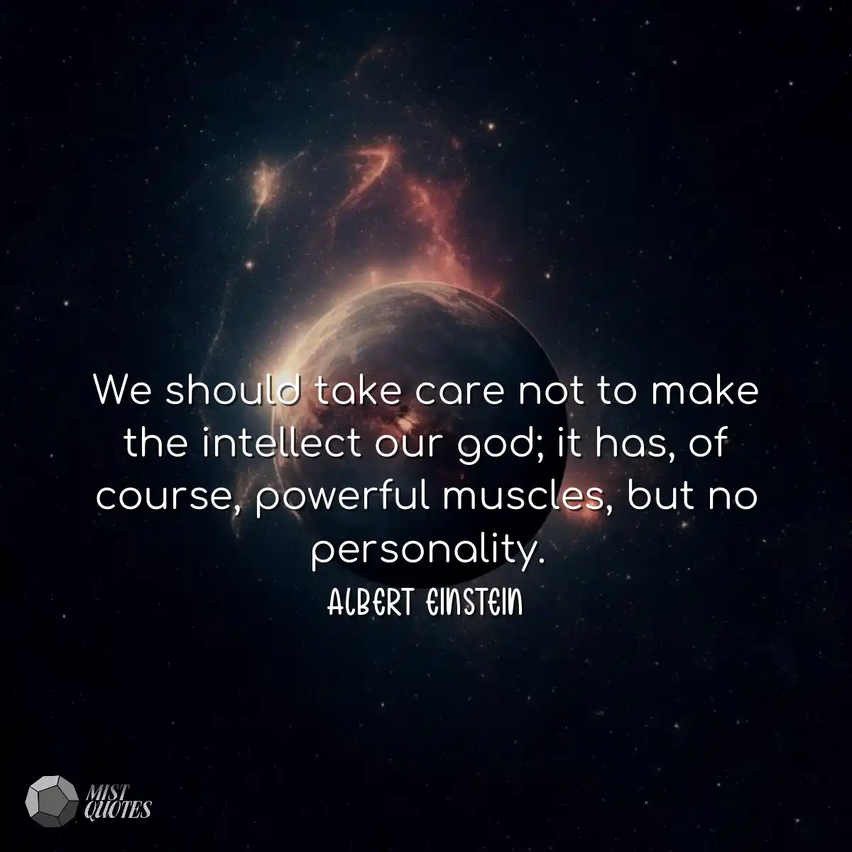 We should take care not to make the inte