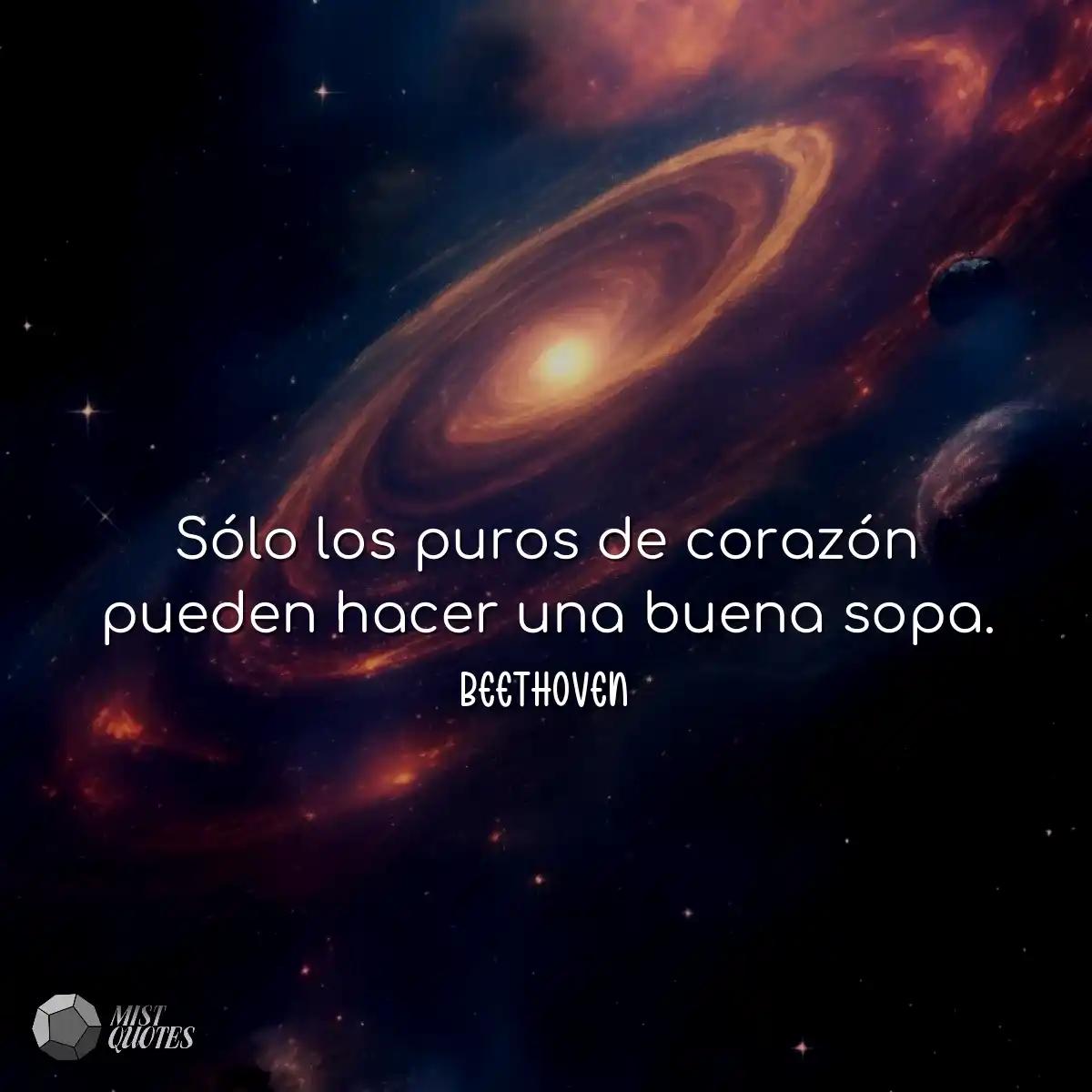 Sólo los puros de corazón pueden hacer una buena s