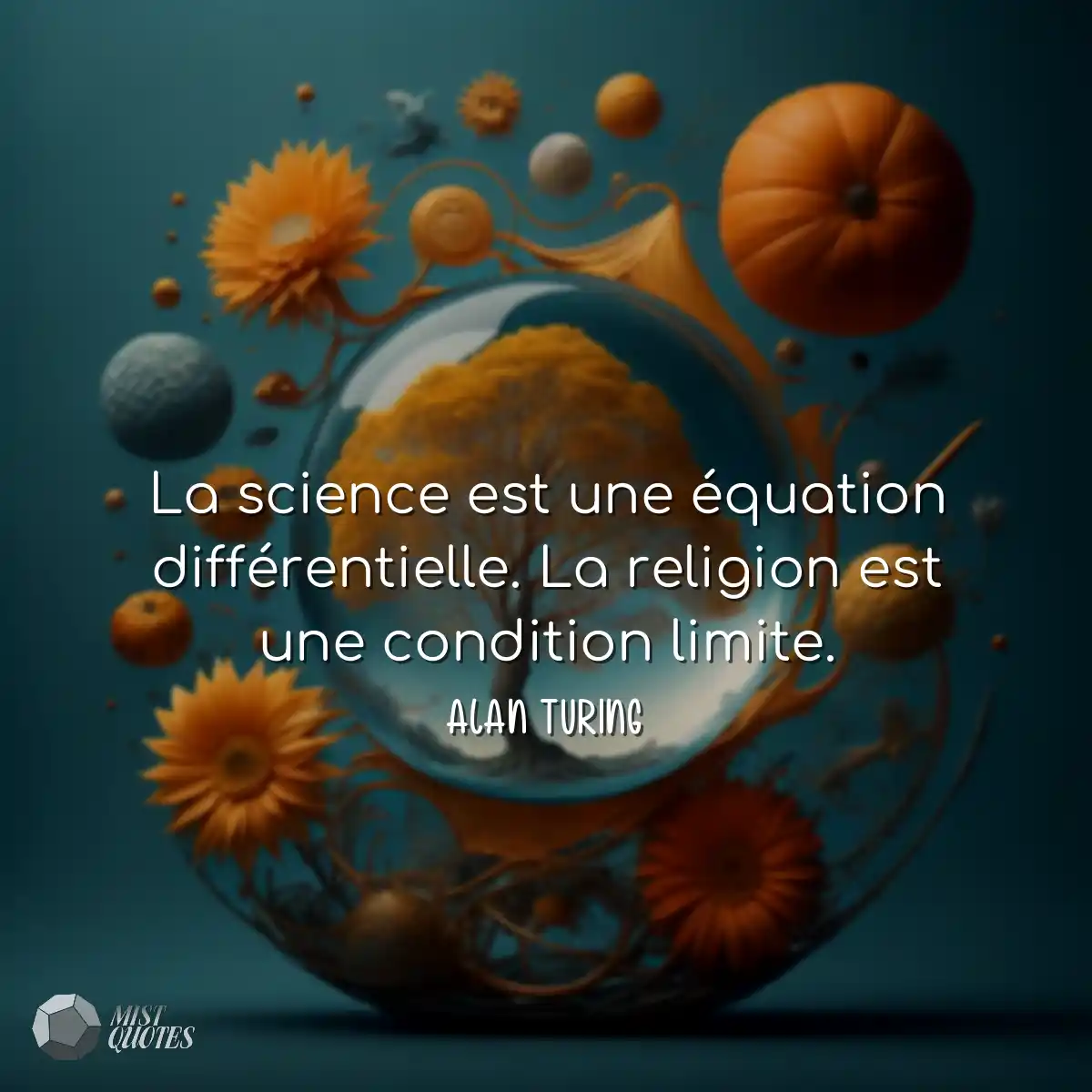La science est une équation différentielle. La rel