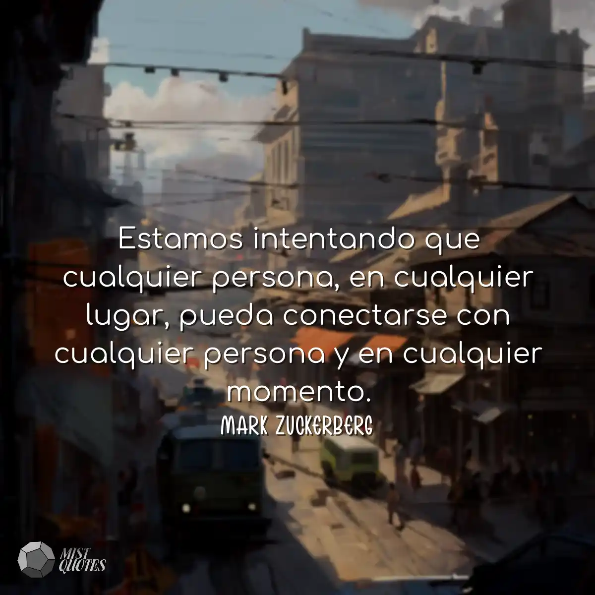 Estamos intentando que cualquier persona