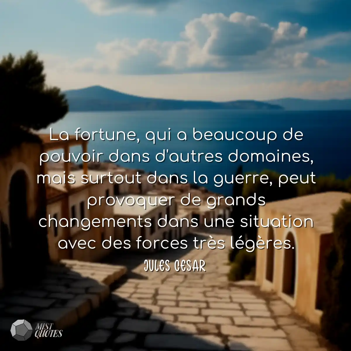 La fortune, qui a beaucoup de pouvoir dans d'autre