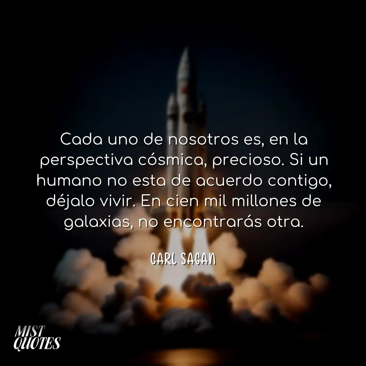 Cada uno de nosotros es, en la perspecti