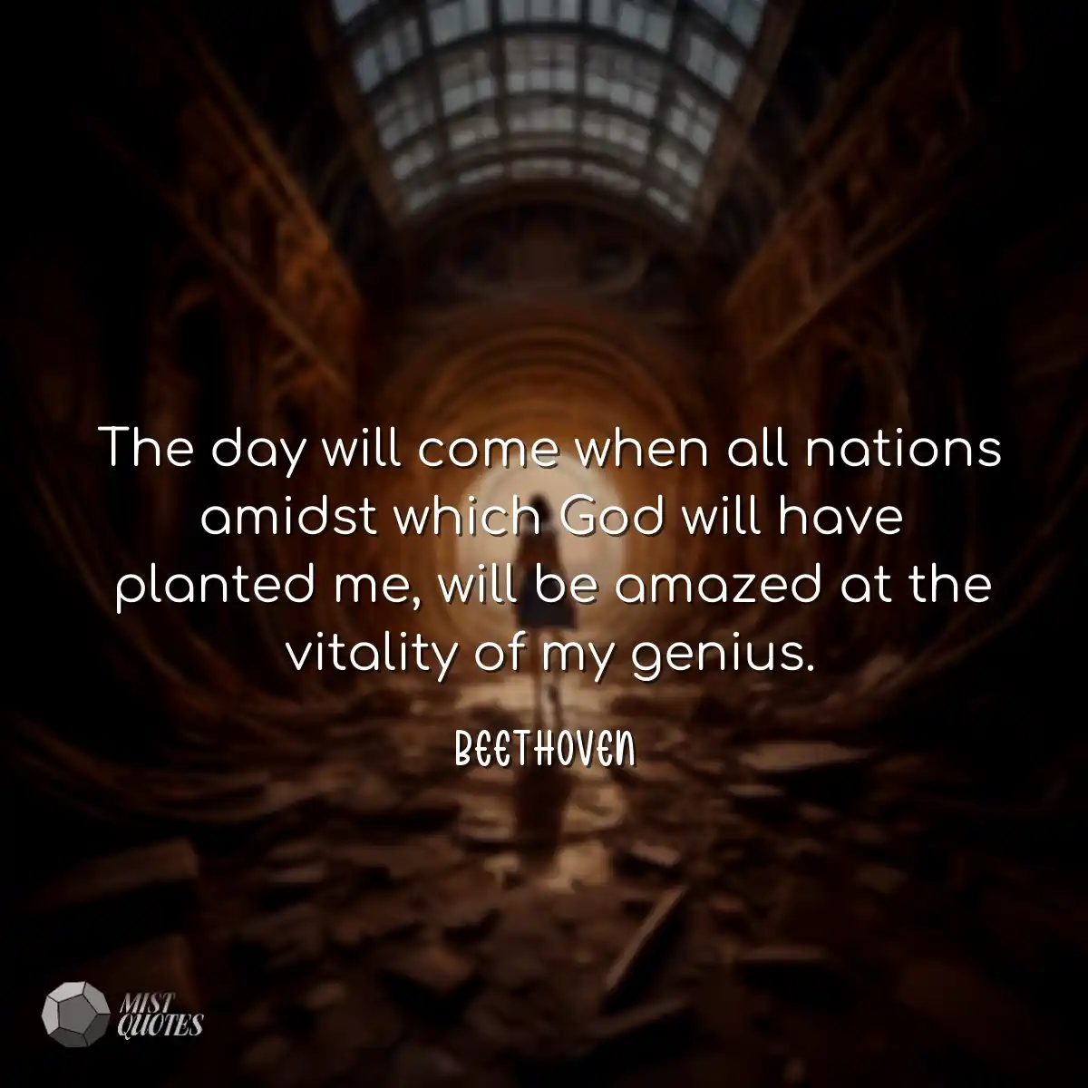 The day will come when all nations amids