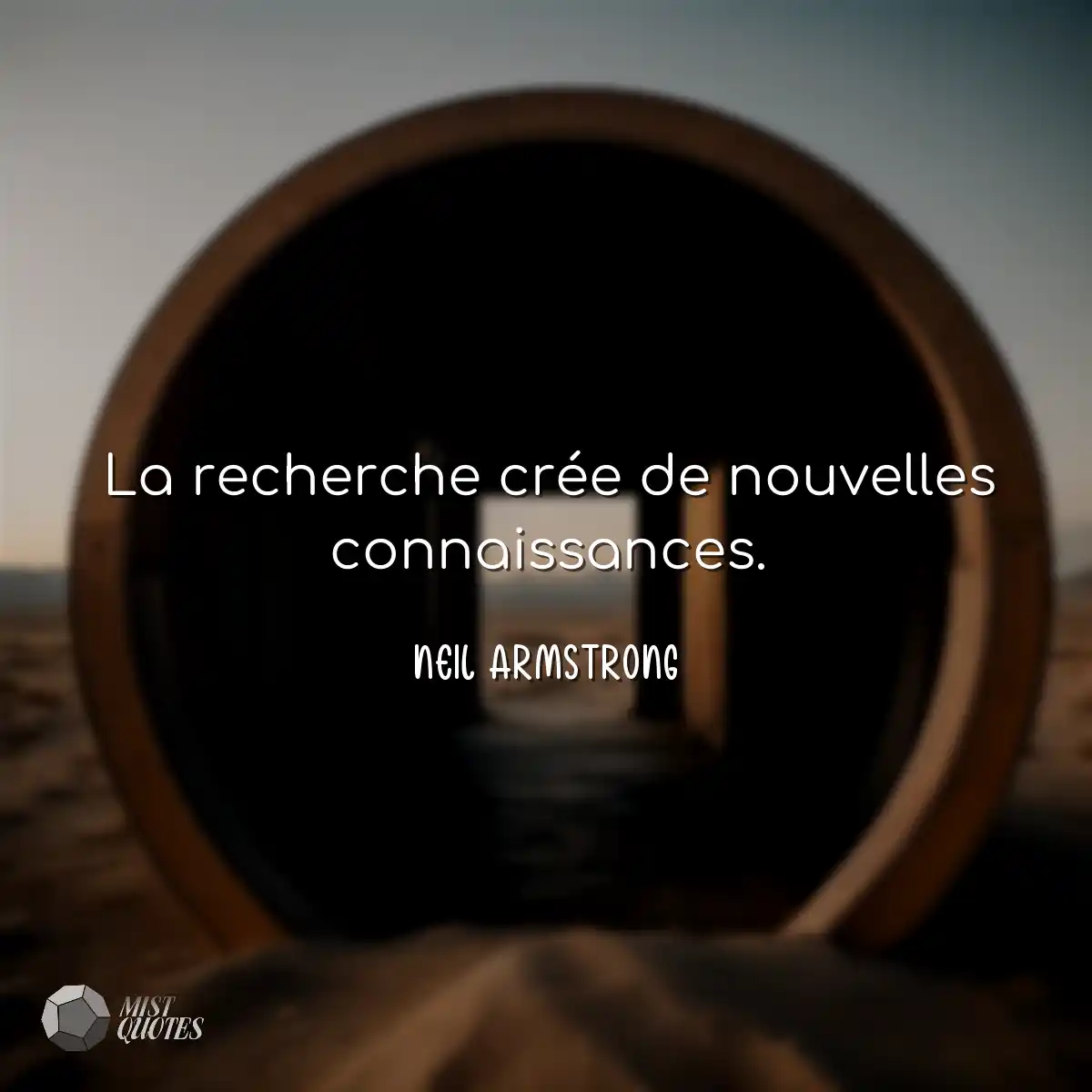 La recherche crée de nouvelles connaissances.