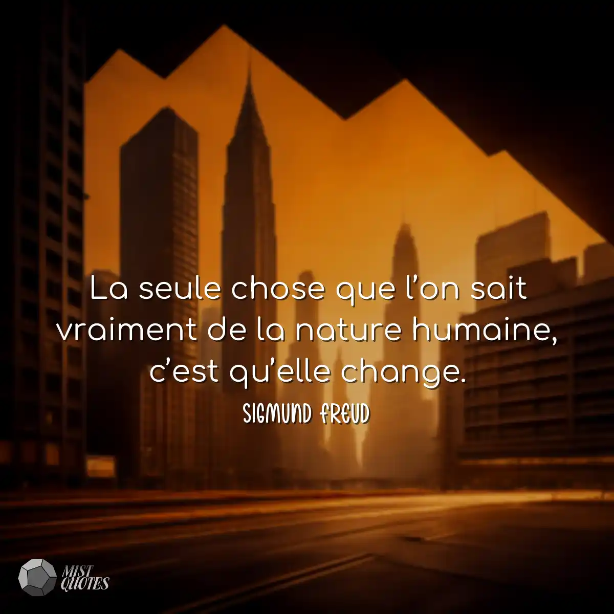 La seule chose que l’on sait vraiment 