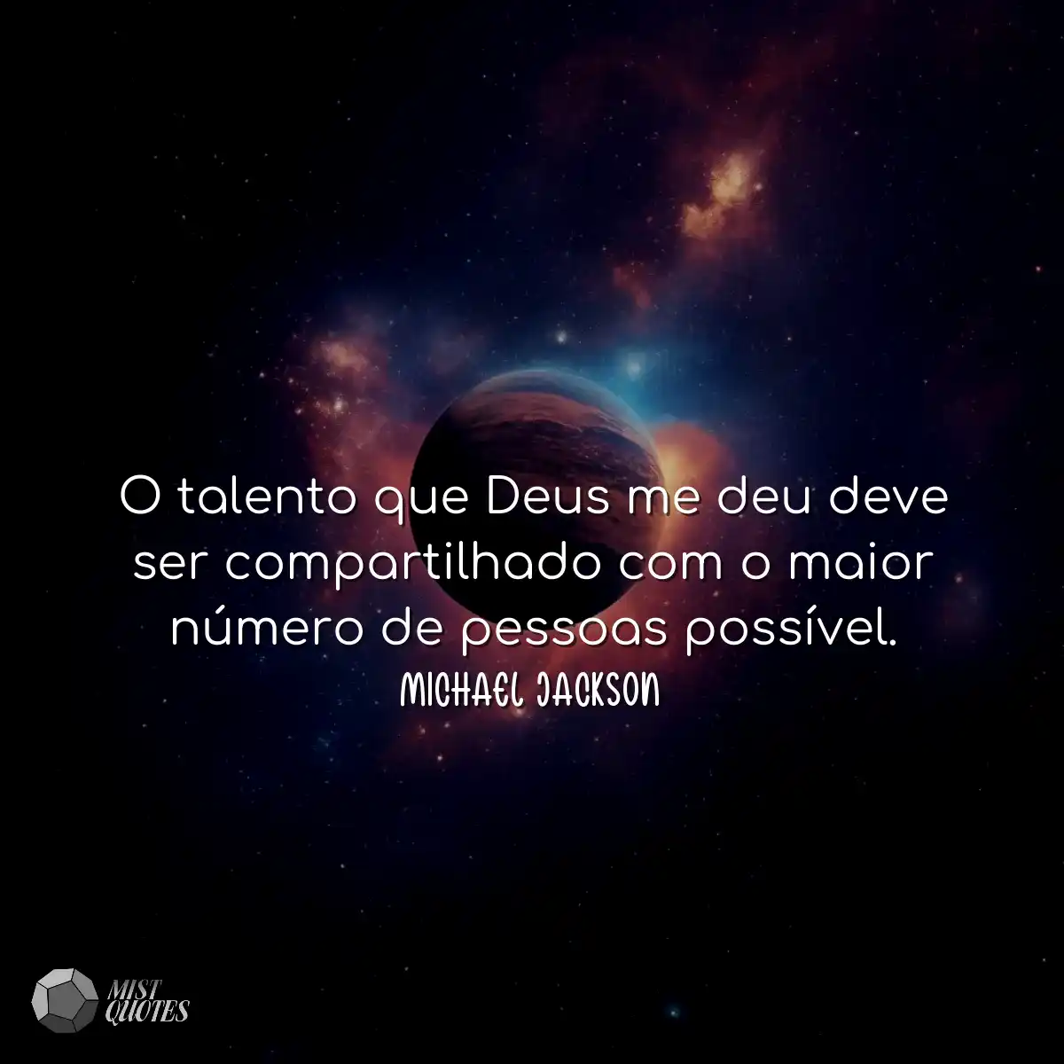 O talento que Deus me deu deve ser compa