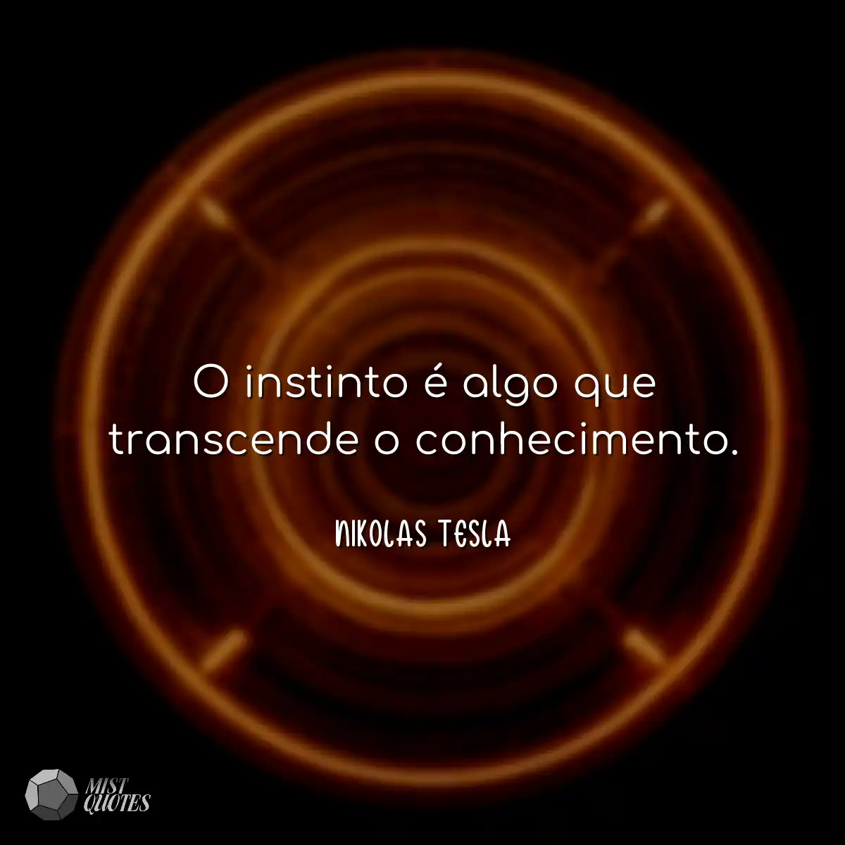 O instinto é algo que transcende o conh