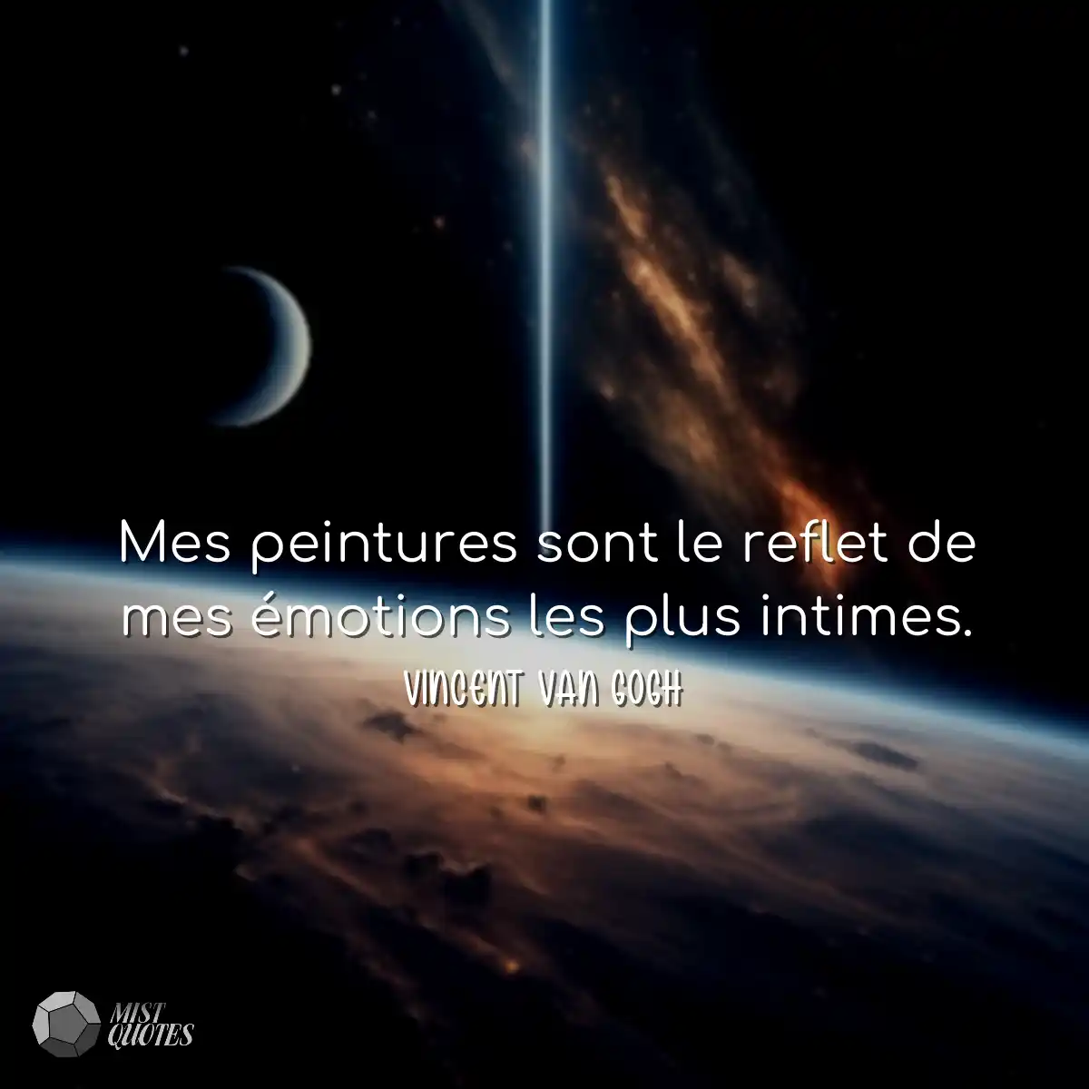 Mes peintures sont le reflet de mes émo