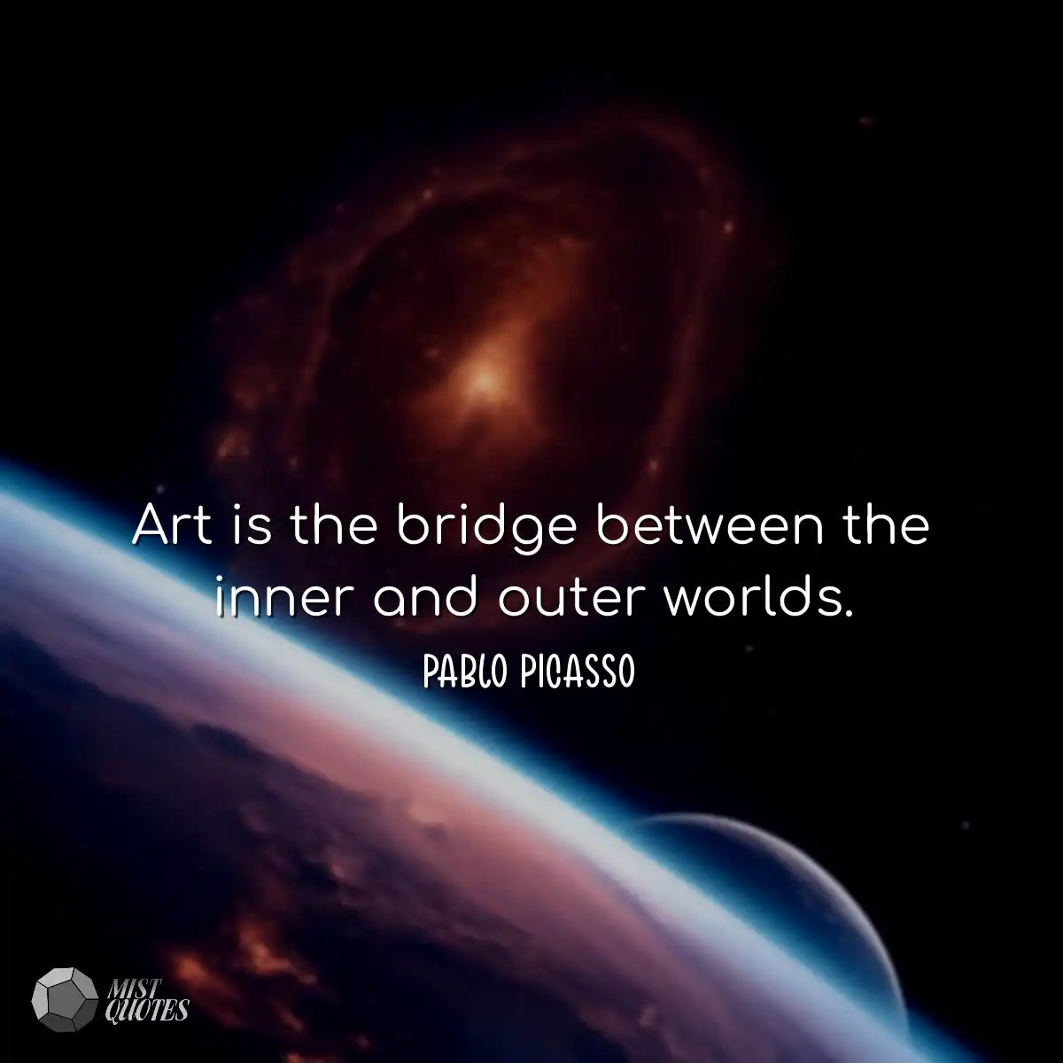 L'art est le pont entre les mondes inté