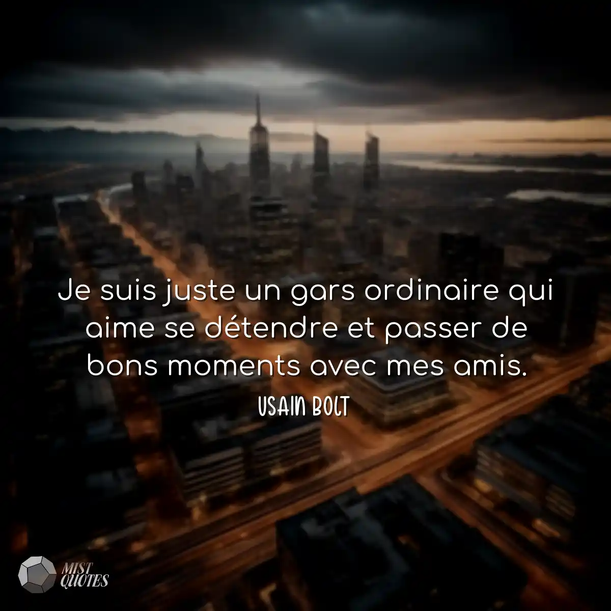 Je suis juste un gars ordinaire qui aime
