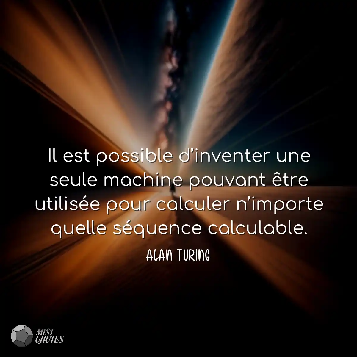 Il est possible d’inventer une seule machine pouva