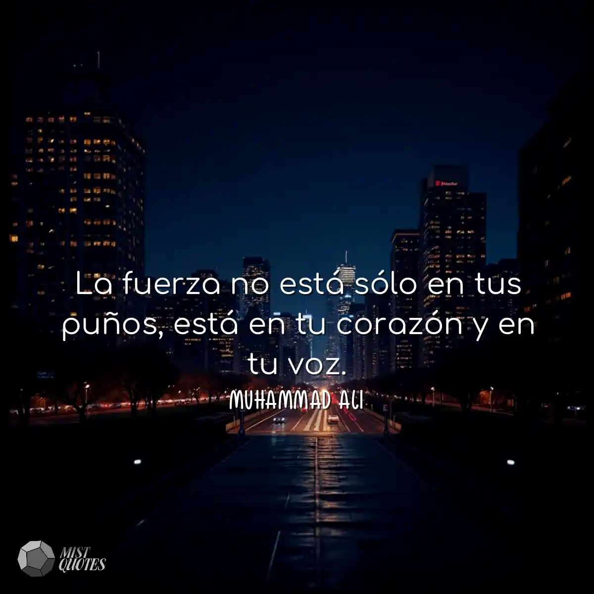La fuerza no está sólo en tus puños, 