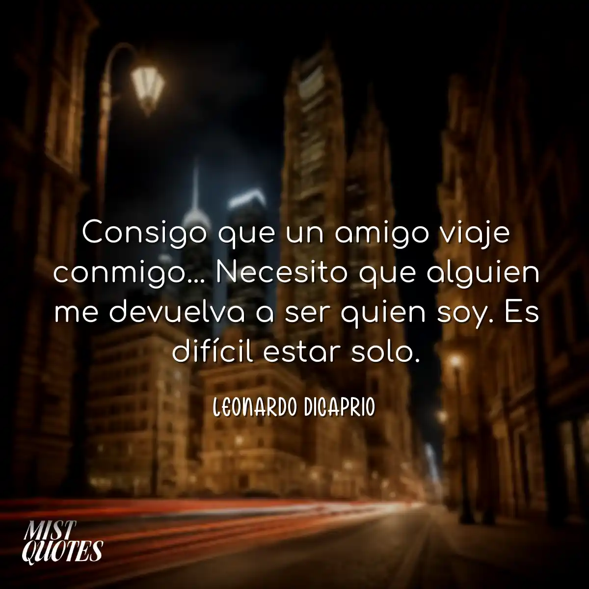 Consigo que un amigo viaje conmigo... Ne
