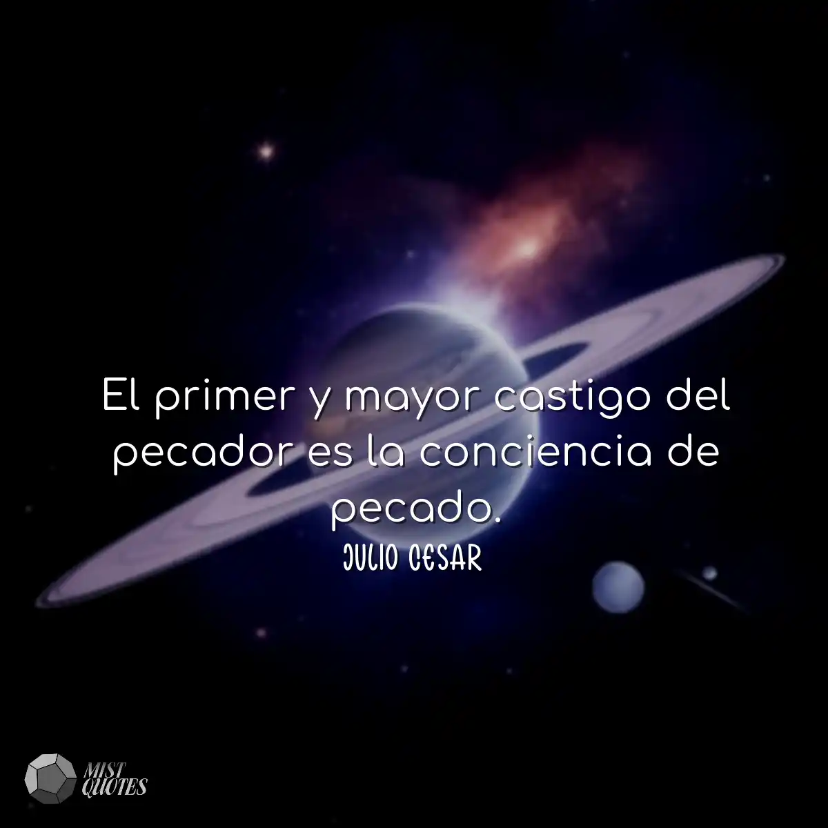 El primer y mayor castigo del pecador es