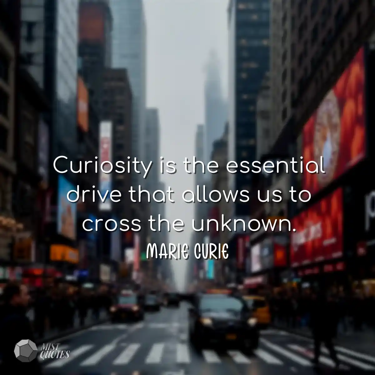 Curiosity is the essential drive that al