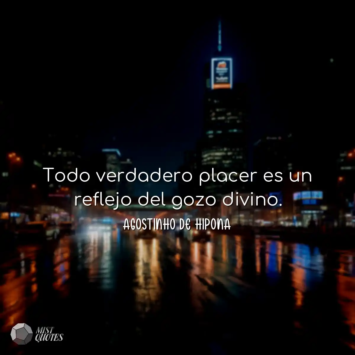Todo verdadero placer es un reflejo del 