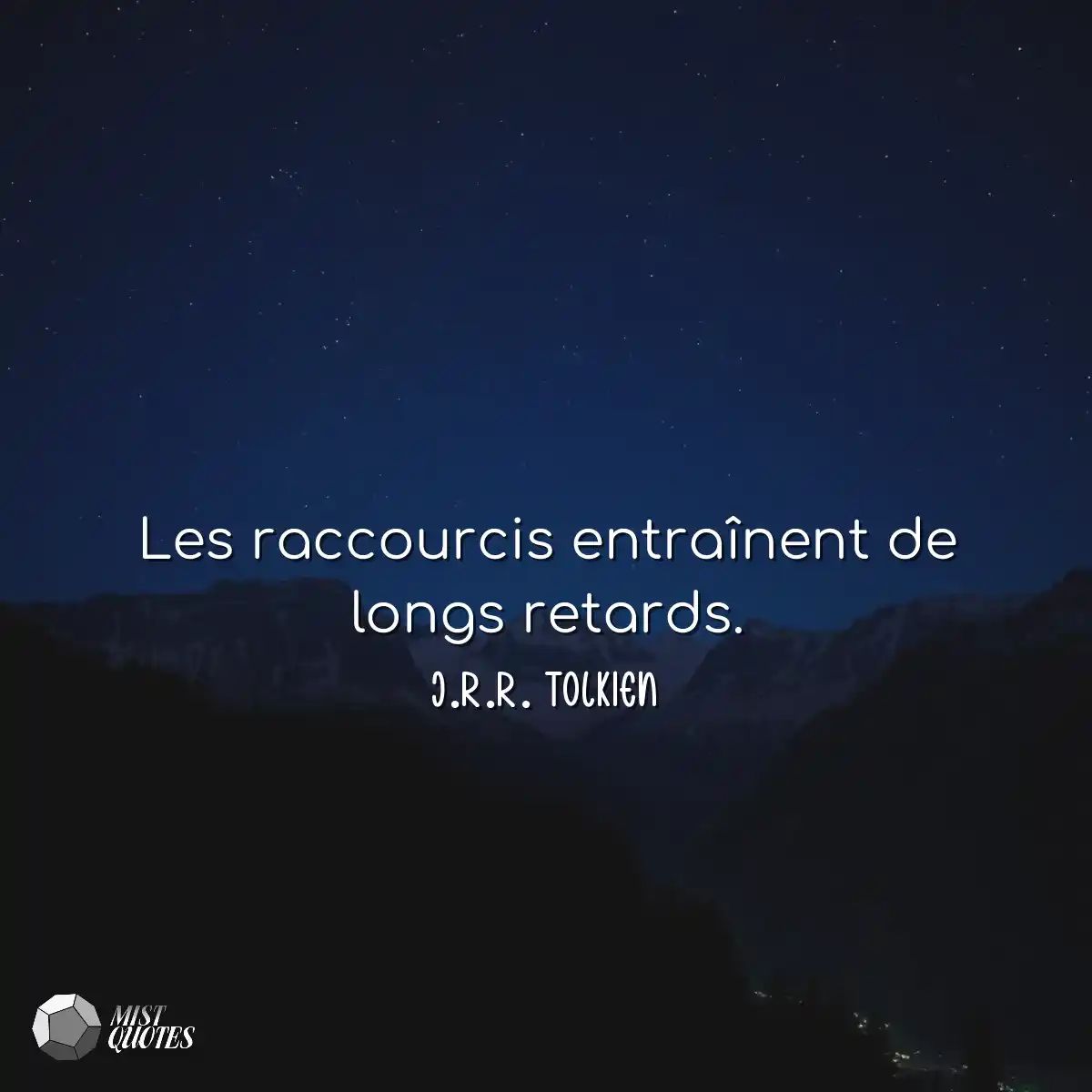 Les raccourcis entraînent de longs retards.