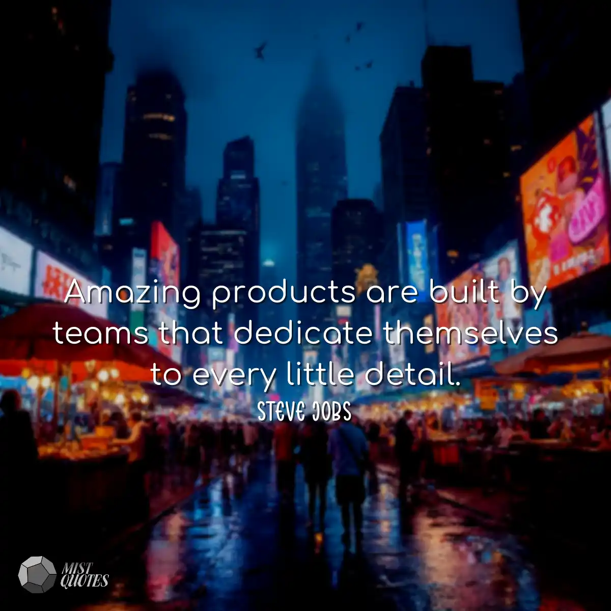 Amazing products are built by teams that