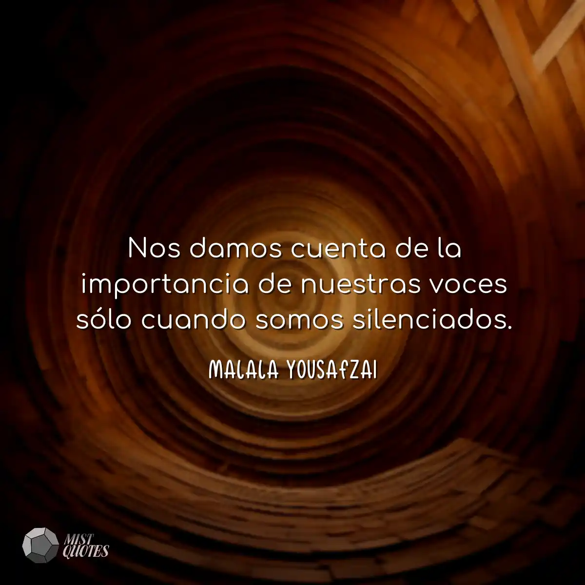 Nos damos cuenta de la importancia de nuestras voc