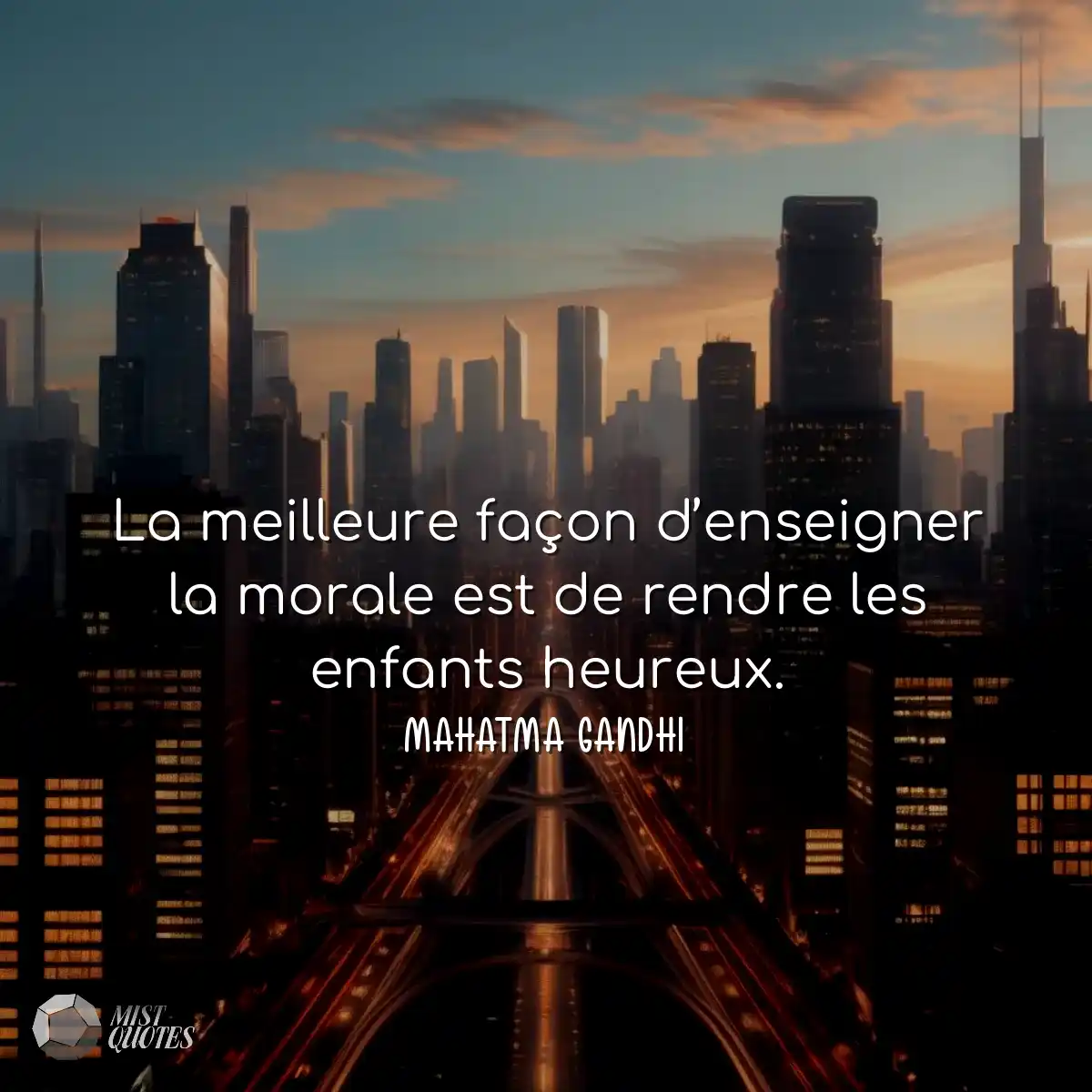 La meilleure façon d’enseigner la morale est de re