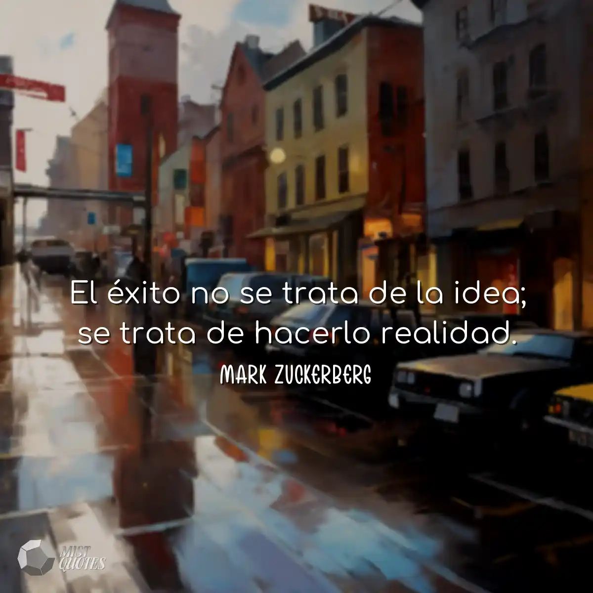 El éxito no se trata de la idea; se tra