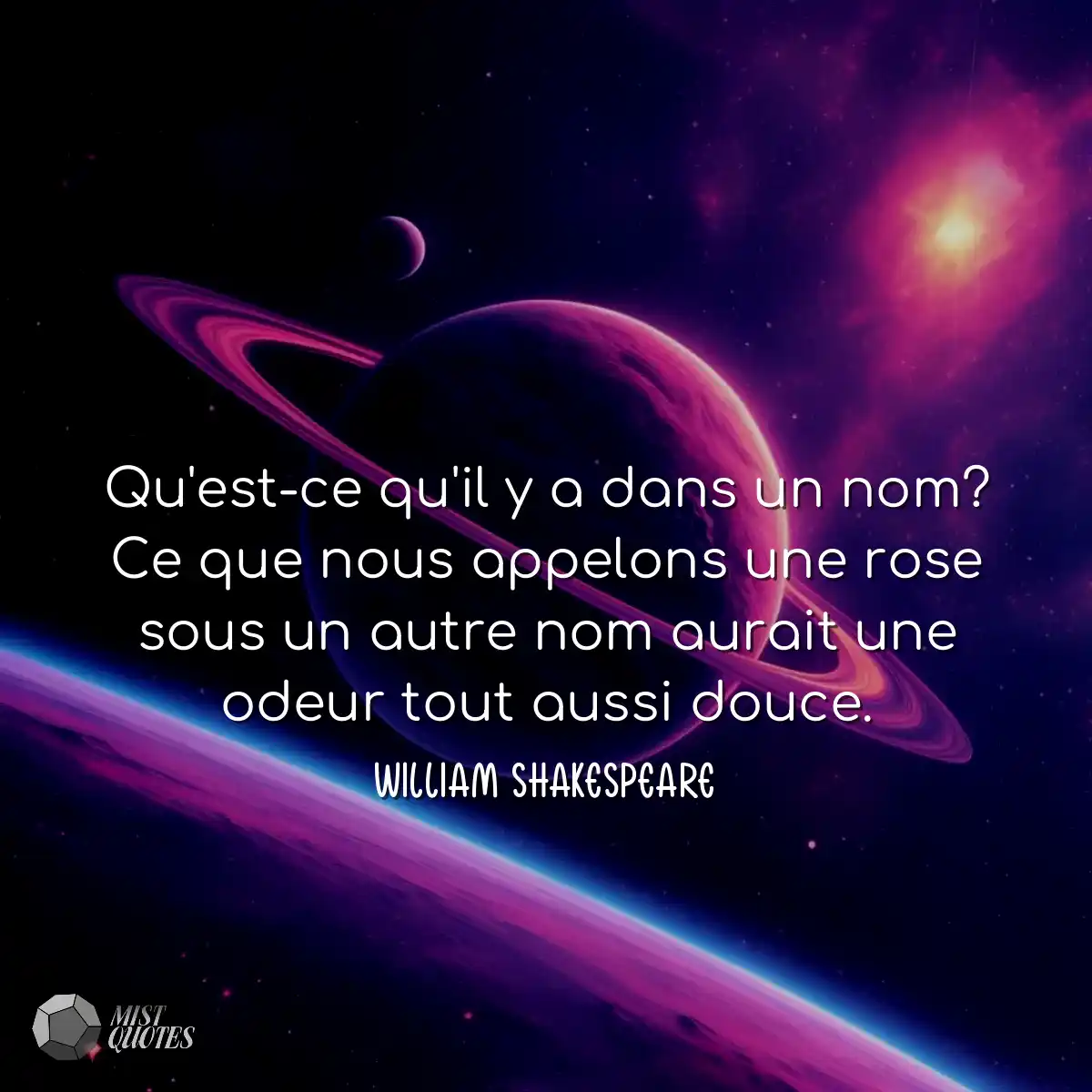 Qu'est-ce qu'il y a dans un nom? Ce que 