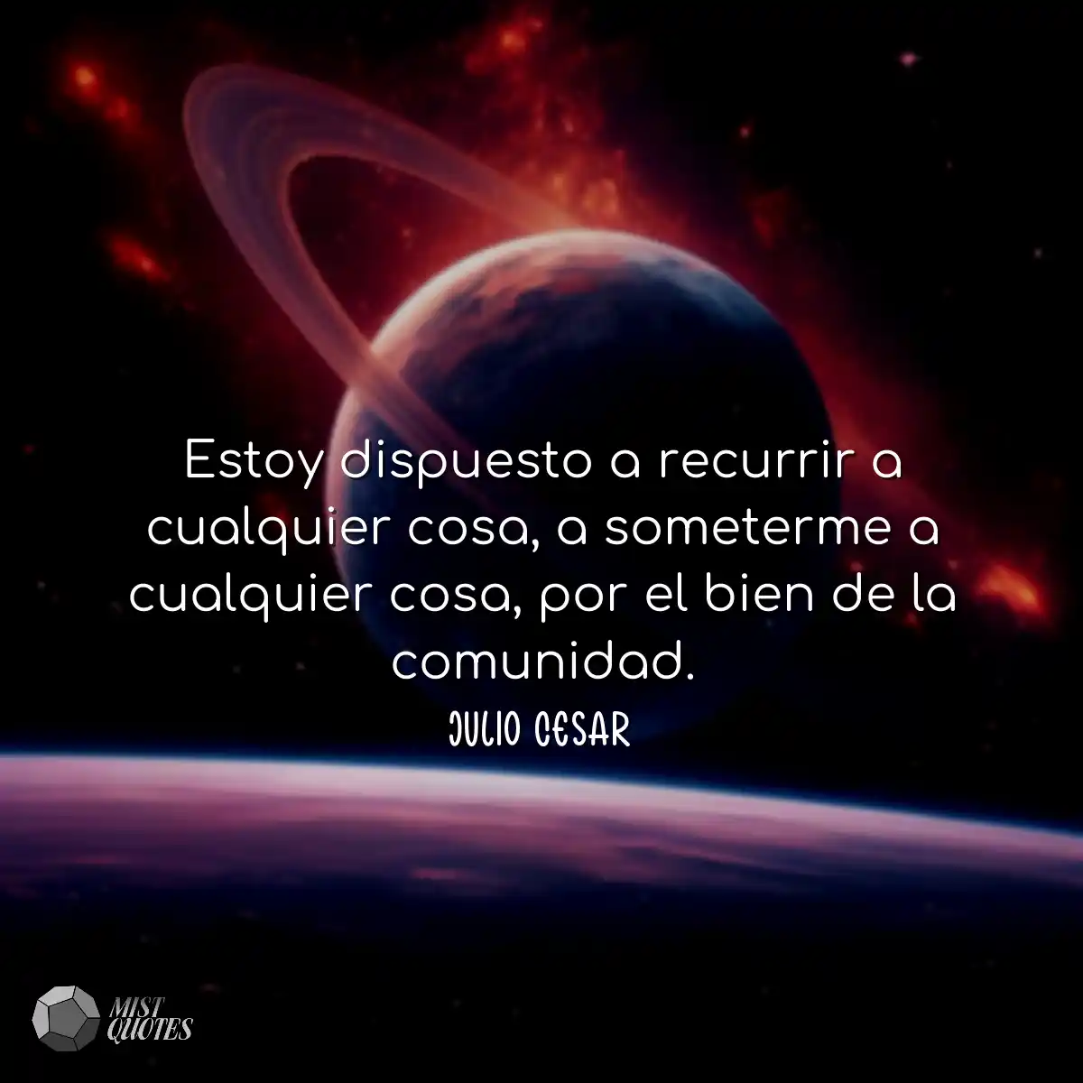 Estoy dispuesto a recurrir a cualquier c