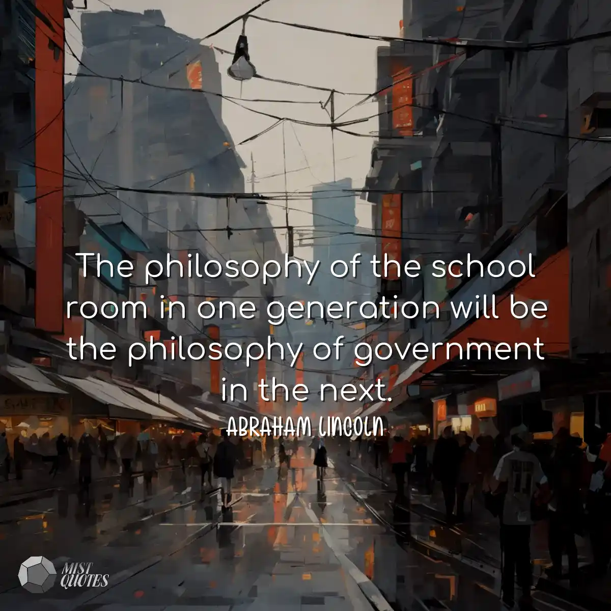 The philosophy of the school room in one generatio
