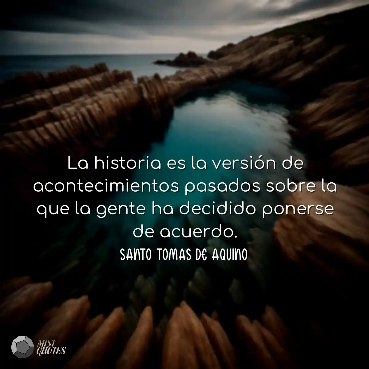 La historia es la versión de acontecimientos pasad