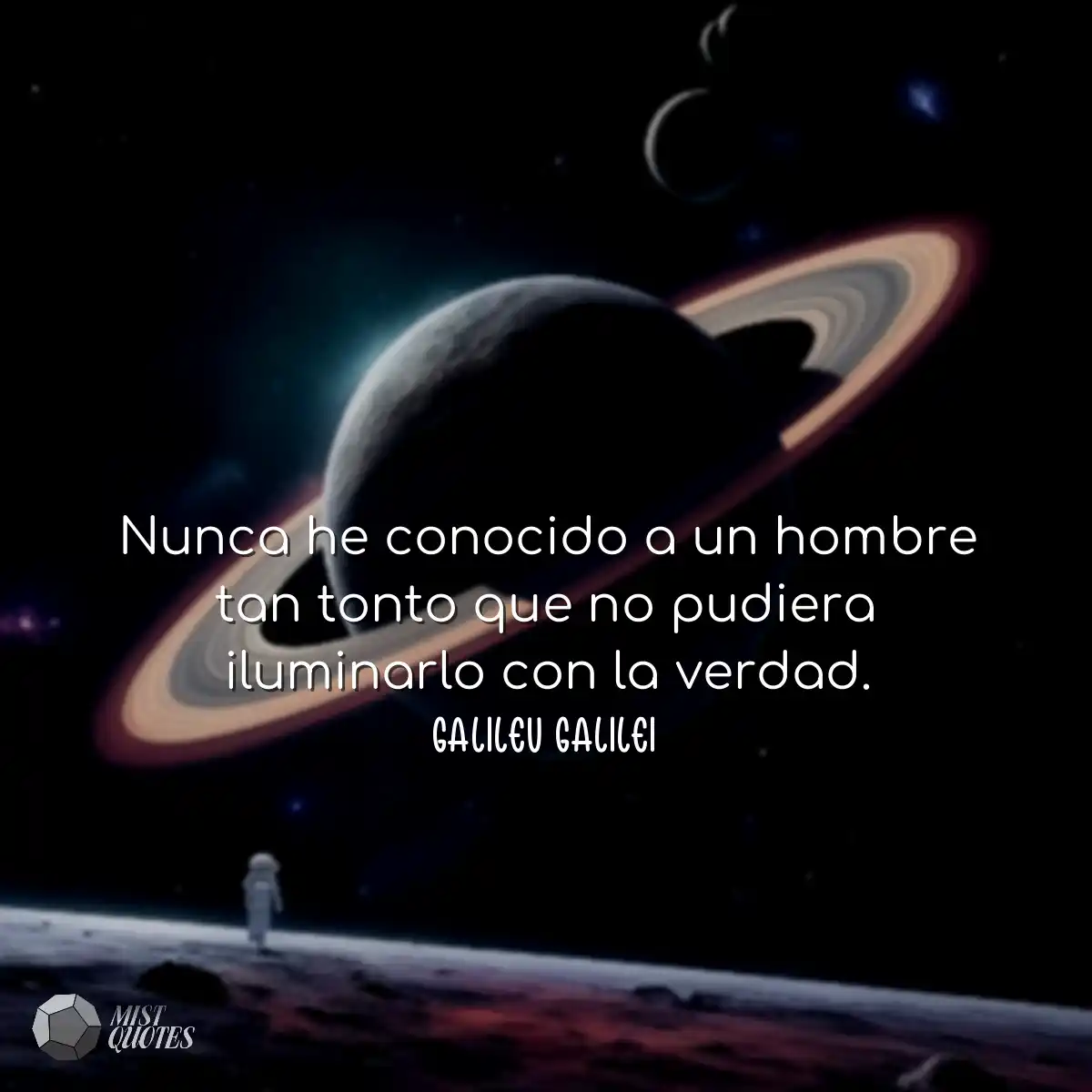 Nunca he conocido a un hombre tan tonto que no pud